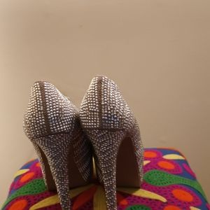 Ladies Blinged High heels